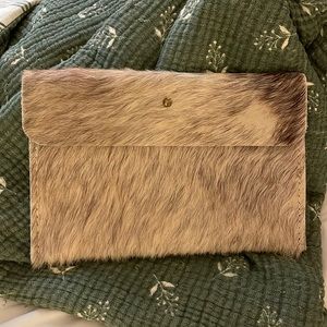 Cowhide Clutch